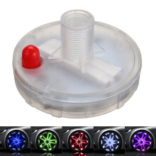 Nieuwe 4 Stuks 13 Modus Zonne-Energie LED Motorfiets Auto Flash Wielband Ventielkap Neon Licht Lamp