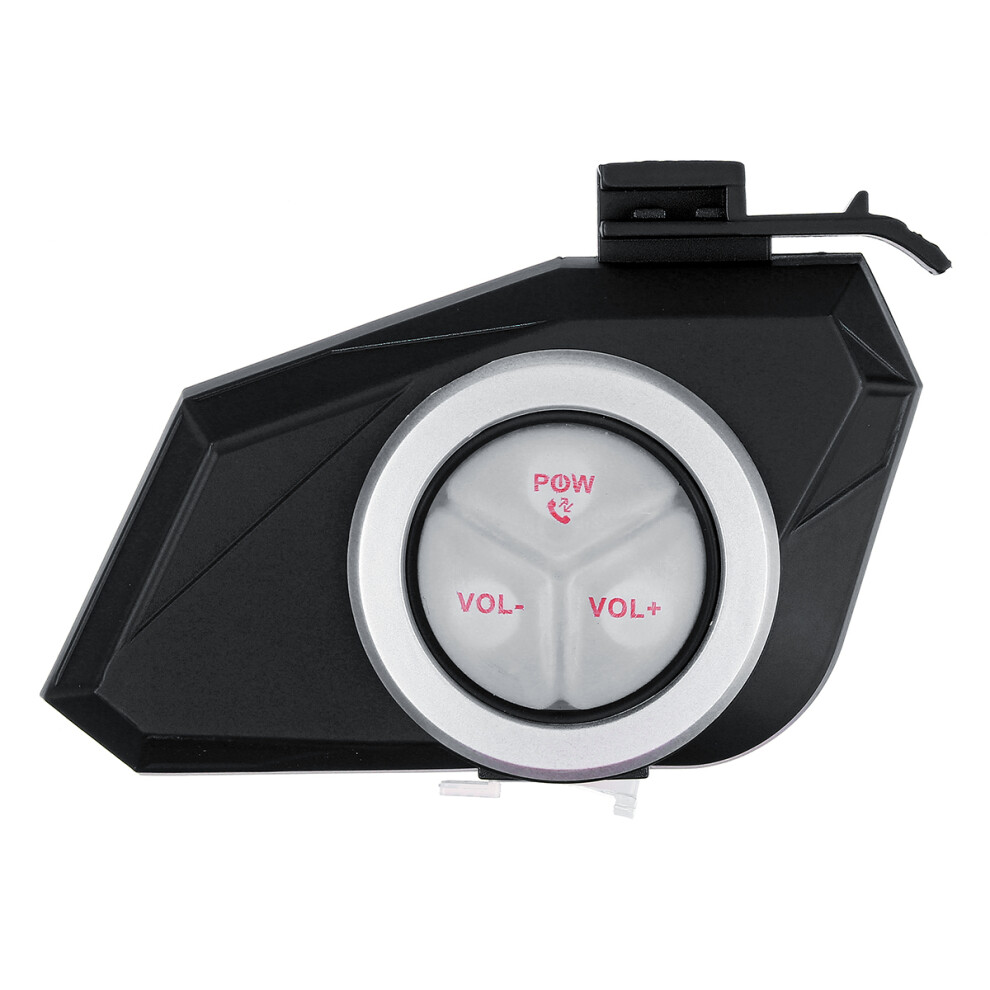 Motorcycle Helmet Bluetooth Headset Speaker Mp3 Fm Radio Headphone With Colorful Light 762179051992