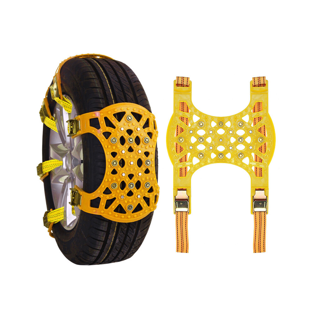 New Anti-Skid Car Snow Chains Beef Tendon Tpu Vehicles Wheel Tyre Anti-Skid Straps 762179070443