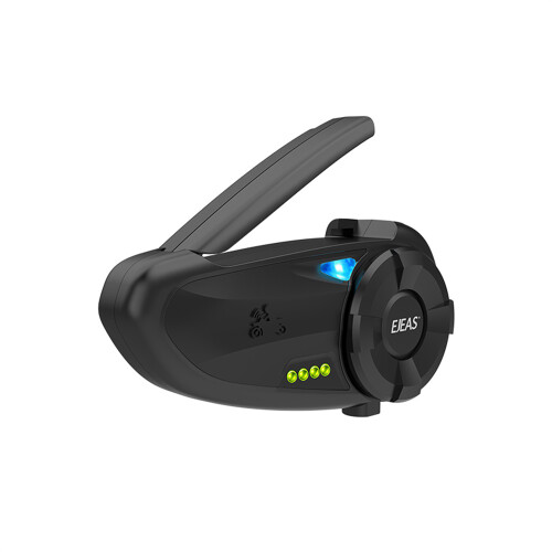 Nieuwe EJEAS Quick20 1200 M Motorhelm Intercom Headset Bluetooth 4. 2 FM Radio Batterij Indicator Intercom 1