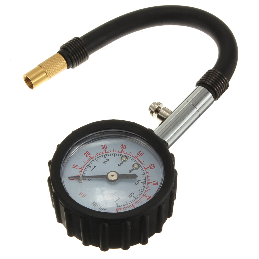 Tyre Tire Air Pressure Gauge Meter Tester Car Truck Motorcycle Bike 762179041269