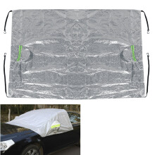 Auto-Halb-Windschutzscheiben-Staubschutz Auto-Bekleidung Frontscheiben-Sonnenschutz Hitzeschutz Frostbeständiger Schneeschutz Windschutzscheiben-