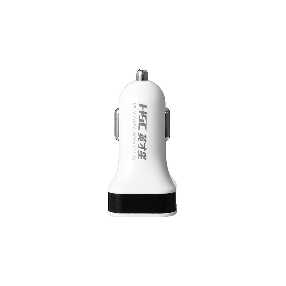 3.1A Power Dual Usb Car Charger Mobile Phone Charger For Yc-150 681542921437
