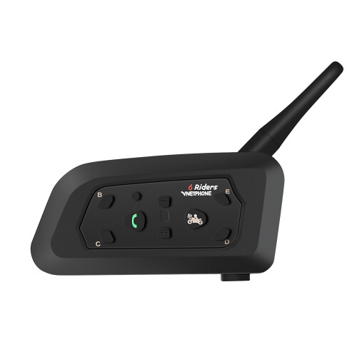 New VNETPHONE V6-1200 1200M Motorcycle Helmet Intercom Interphone With bluetooth Function