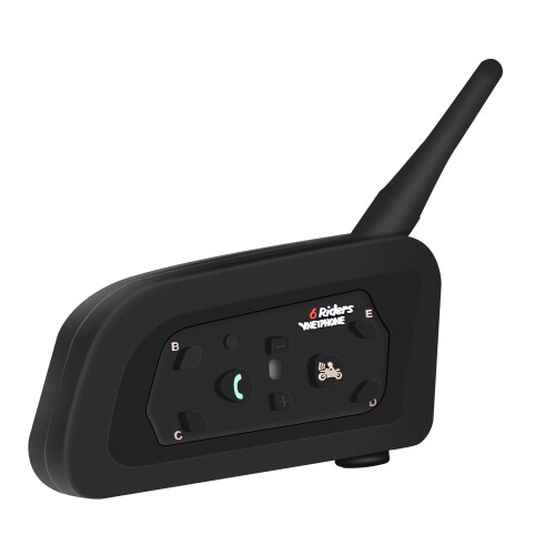 New VNETPHONE V6-1200 1200M Motorcycle Helmet Intercom Interphone With bluetooth Function 2