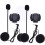 New 2pcs 1000M Motorcycle Helmet Intercom Headset with bluetooth Function 7