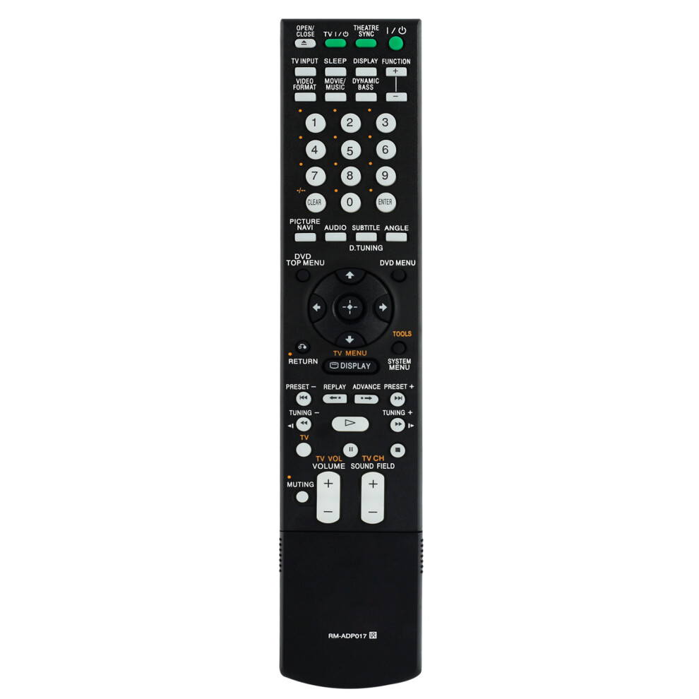 Tv Remote Control Rm-Adp017 For Sony Home Theater Dvd Player Dav-Dz830w Hcd-Dz850kw 6901251310914