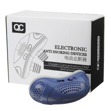 Dispositivi elettrici anti russamento, ricarica USB, ventilatore twin turbo, dispositivo per il sonno in silicone morbido e gomma.