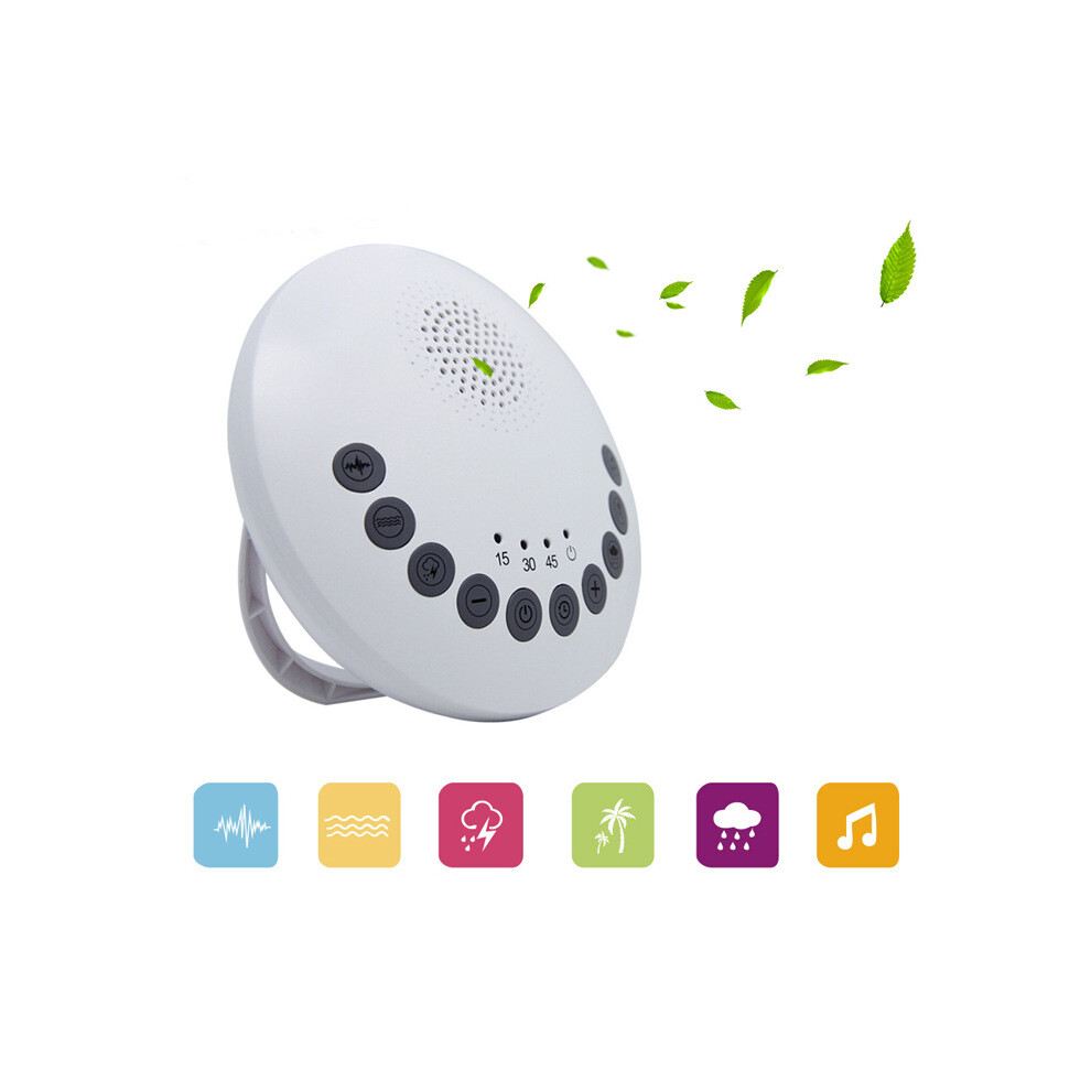 White Noise Sound Machine Sleep 6 Soothing Sound Therapy Machine Speaker