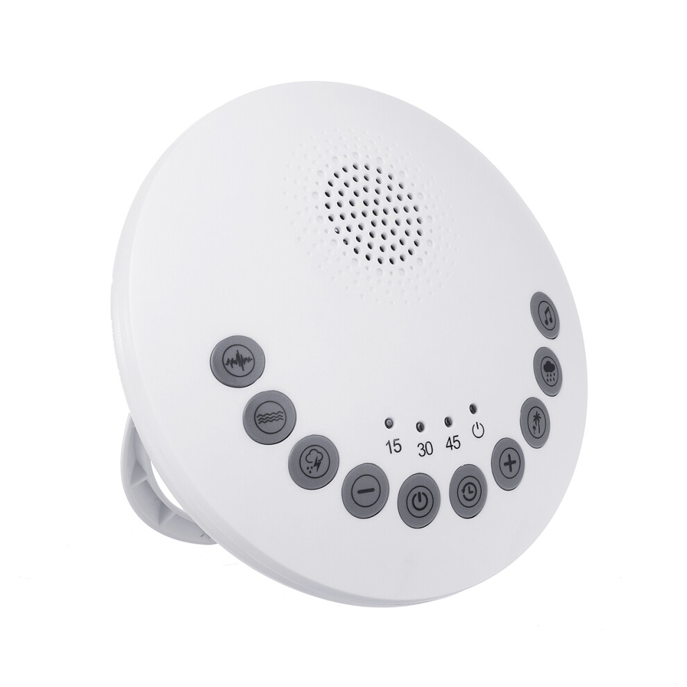 White Noise Sleep Sound Therapy Machine Nature Soothing Relax Easy Sleep Baby