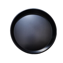 Pizza-Backblech 6–10'' Großes Antihaft-Kohlenstoffstahl Backblech Rundes Ofen-Pizza-Pfanne