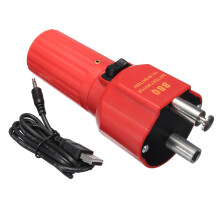 Horno de 5 V Barbacoa pequeña Motor Parrilla BBQ Soporte rojo Rotador Rotisserie 135*70 mm