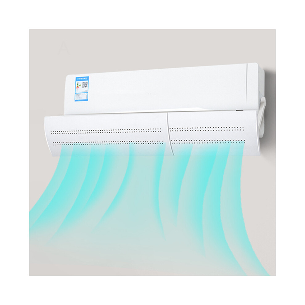 Loskii Adjustable Home Air Conditioner Wind Shield Air Conditioning Baffle Anti-wind Cover For Confinement Infant Baby