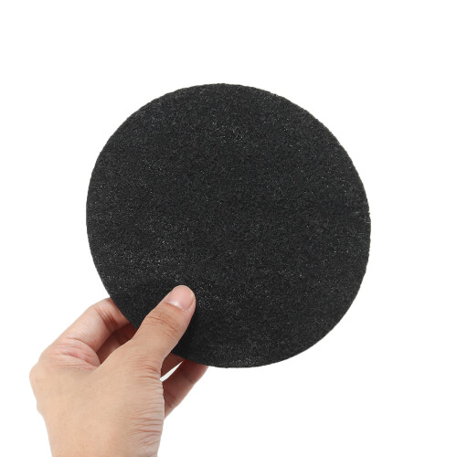 12Pcs Activated Carbon Adsorption Sponge Filters Kitchen Bin Compost Pad Sheet