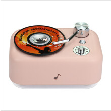 KIFIT DC 5 V 300 ml USB Desktop-Luftbefeuchter Vintage Phonograph Leiser Luftreiniger