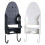 Hotel Home Laundry Iron Board Holder Wall Mount Storage Ironing Board Hook Hanger 1