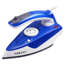 SOKANY Ferro a Vapor Portátil Eléctrico 1000W para Passar Roupa a Vapor Cerâmico
