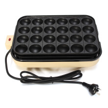 EUPA 24 Holes Takoyaki Grill Pan Plate Cooking Octopus Ball Kitchen Maker Baking Mold