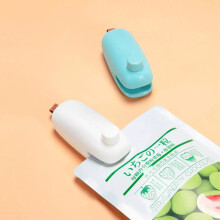 90fun Tragbarer Mini-Versiegeler Feuchtigkeitsbeständiger Anti-Verbrennungs-Versiegeler für Plastiktüten Versiegelungswerkzeuge