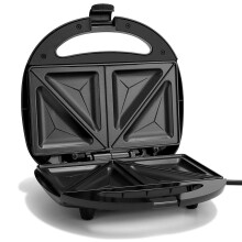 Máquina de Fazer Sandes EU Plug 750W Prensa para Sandes Torradeira Máquina de Pequeno-Almoço Sandes Waffles Panini Torradeira Tabuleiro d