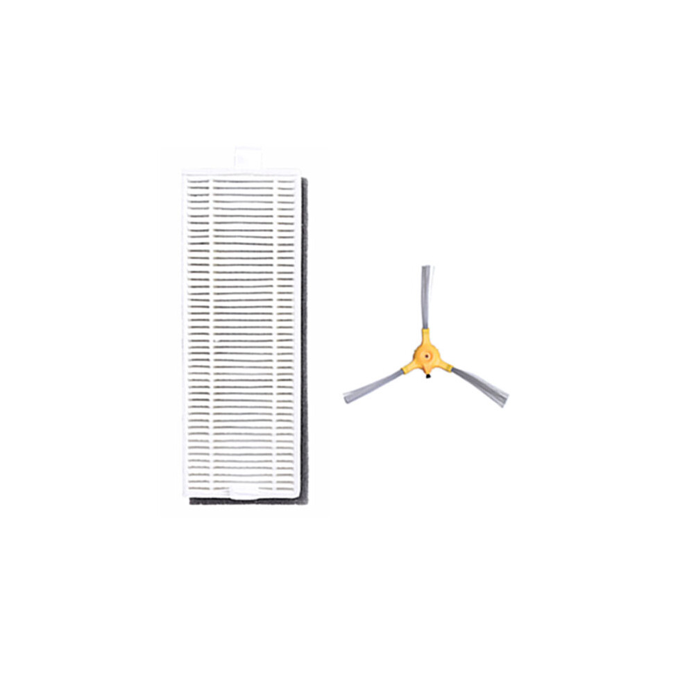 2 Pezzi Di Accessori Di Ricambio Per Aspirapolvere Eufy Robovac 11+ Spazzola Laterale*1 Filtro*1-image