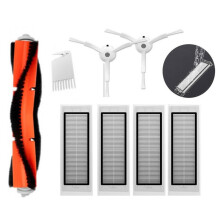 8 kappaletta robottipölynimurin sivuharjoja HEPA-suodattimien vaihdot Xiaomi S50/S55: lle