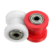 Nuovo rullo di tensione della catena da 8 mm o 10 mm, puleggia guida, ingranaggio per moto da cross 125 XR CRF KLX11Pit.