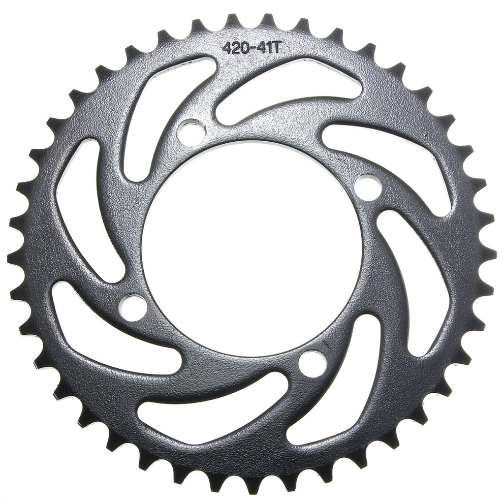 New 420 Chain 41T Rear Sprocket For 110Cc 125Cc 140Cc Sdg Ssr Pitster Pro Coolster Atv Motorcycle 762179060406