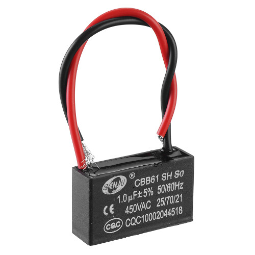 CBB61 1UF Startcapaciteit 450V AC Ventilatorcondensator CBB Motorloopcondensator 1