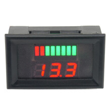 12–60 V Digitaler Voltmeter Tester DC Panel Spannungsstrommesser Tester Blei-Säure-Batteriekapazität LED-Anzeigedisplay