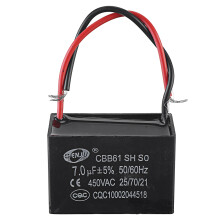 CBB61 7UF Startcapaciteit 450V AC Ventilatorcondensator CBB Motorloopcondensator