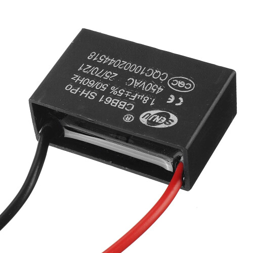 CBB61 3Stuks 1.8UF Startcapaciteit 450V AC Ventilatorcondensator CBB Motorloopcondensator 1