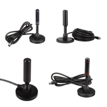 AH-DVB-98S Roter Kunststoffring Innen-TV-Antenne HDTV Drahtlose Empfangs-HD-Digitalantenne