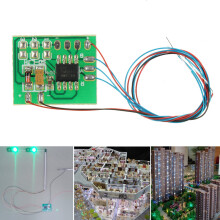 Placa de Circuito LED de Sinal de Semáforo para Sinal de Rua LED de Passagem de Modelo Ferroviário
