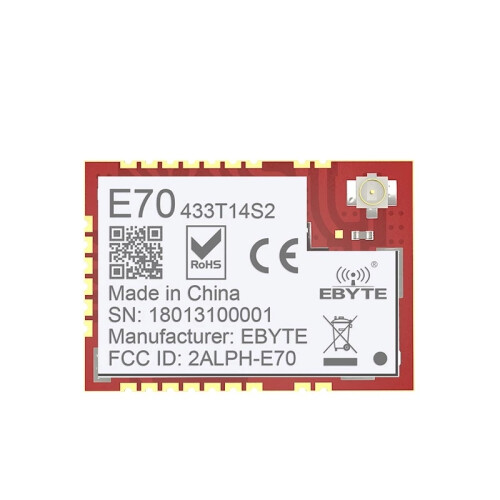 Ebyte E70-433T14S2 CC1310 433MHz IOT SMD RF Wireless UHF Module UART IOT Wireless Transmitter and Receiver 1