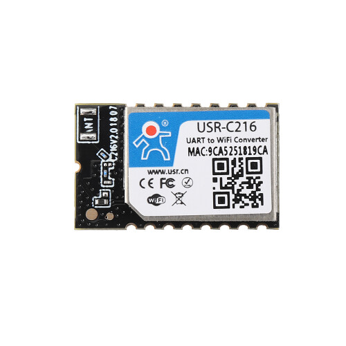 Modulo WiFi a Porta Seriale Antenna Esterna USR-C216 Tipo Patch a Basso Consumo