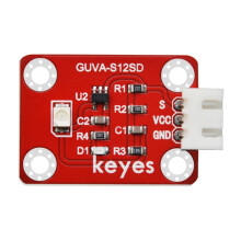 Keyes Brick GUVA-S12SD 3528 Ultraviolettsensor (Padloch) Anti-Rückwärtsstecker Weißer Anschluss