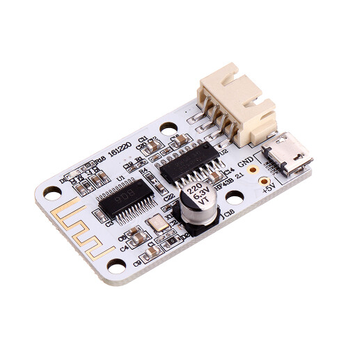 2x3W Micro USB Coluna Bluetooth Sem Fios Receptor de Áudio Placa Amplificadora Digital 5V 1