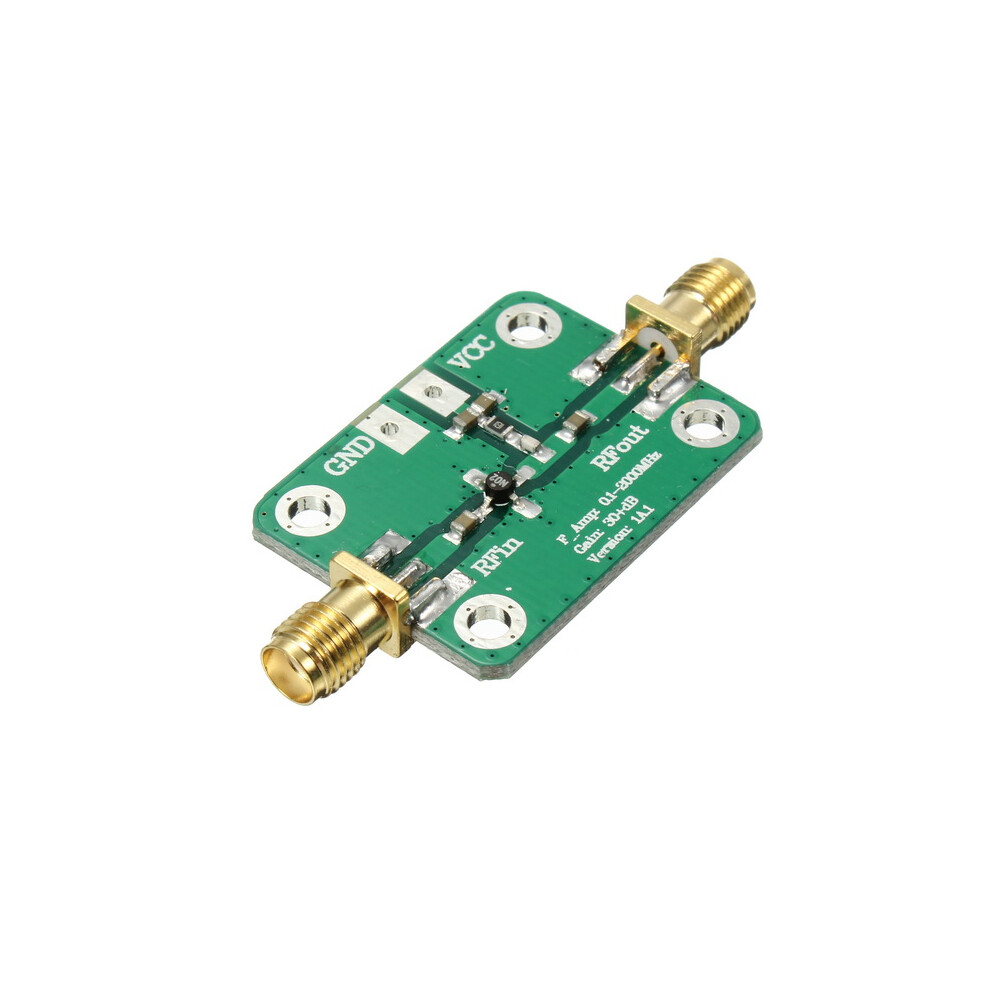 0.1-2000Mhz Rf Wideband Amplifier Gain 30Db Low Noise Amplifier Lna Board Module 6913835663460