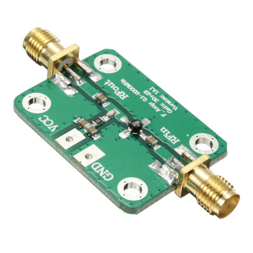 0.1-2000MHz RF Wideband Amplifier Gain 30dB Low Noise Amplifier LNA Board Module 2