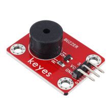 Keyes Brick Passiv-Buzzer-Modul (Padloch) mit Stiftleiste Rechteckwellenfrequenz 2KHz