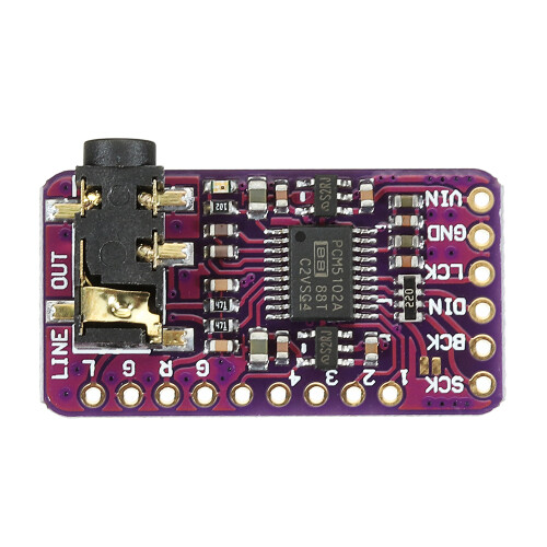 PCM5102 Interfaccia I2S IIS DAC Decoder Audio Digitale Senza Perdite Modulo Scheda GY-PCM5102 I2S Player 1