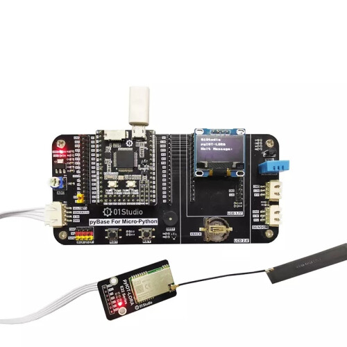 01Studio pyIOT- LORA Modul Wireless E22 433M SX1268 Modul UART MircoPython Programmier Entwicklungsboard 1
