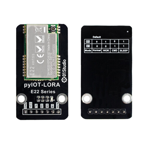 01Studio pyIOT- LORA Modul Wireless E22 433M SX1268 Modul UART MircoPython Programmier Entwicklungsboard 2