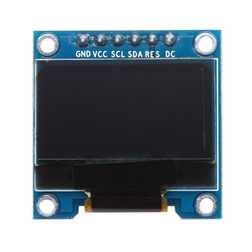 3Pcs 0.96 Inch White SPI OLED Display Module 12864 LED 1