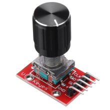 KY-040 360-Grad-Drehencoder-Modul mit 1516. 5 mm Potentiometer-Drehknopf für Brick-Sensor-Schalter