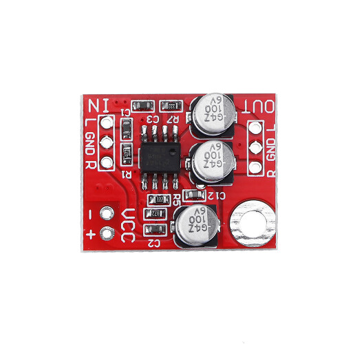 LM4881 Mini Headphone Headset Amplifier Board Audio Preamplifier Amplifiers 2.7-5.5V DC 1
