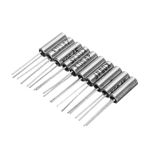 100Pcs 32768HZ Passive Clock Crystal Oscillator High Precision 32.768KHZ Frequency Difference 5PPM 2