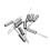 100Pcs 32768HZ Passive Clock Crystal Oscillator High Precision 32.768KHZ Frequency Difference 5PPM 2