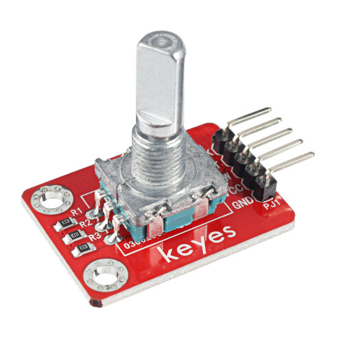 Keyes Ziegel Rotary Encoder Modul Digitale Signalplatine mit Pin-Header Digitales Signal 1